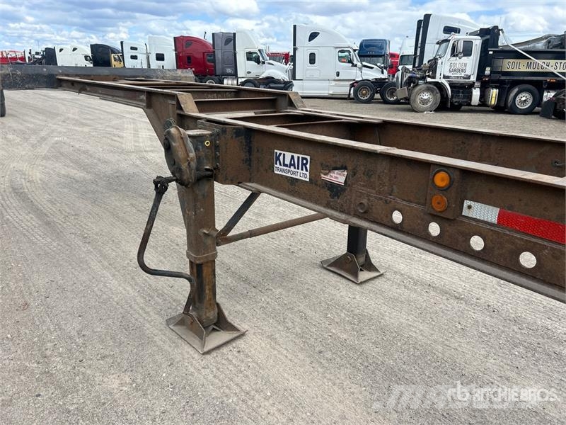 Monon 40 ft Tri/A Container Trailer Kontejnerske prikolice