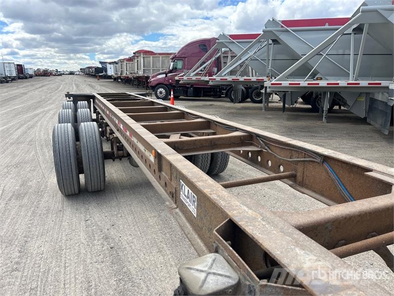 Monon 40 ft Tri/A Container Trailer Kontejnerske prikolice