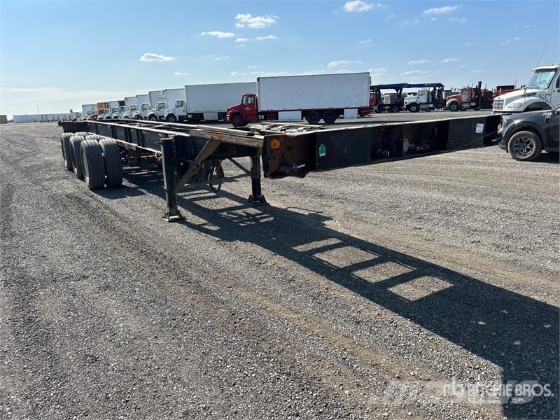 Monon 53 ft Tri/A Container Trailer Containeranhänger