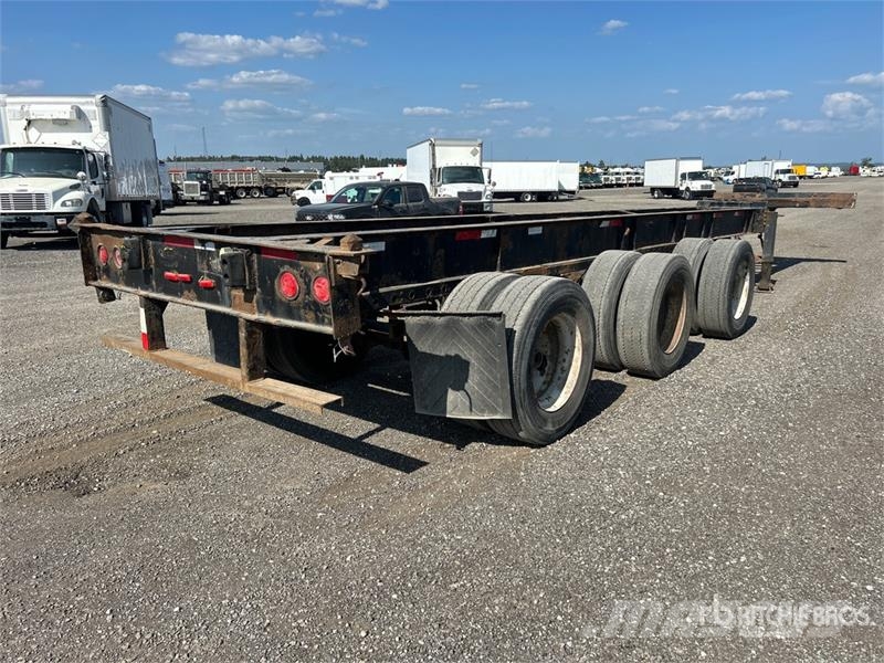 Monon 53 ft Tri/A Container Trailer Containeranhänger