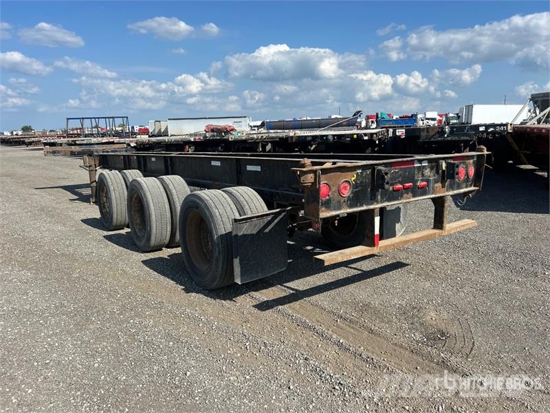 Monon 53 ft Tri/A Container Trailer Containeranhänger