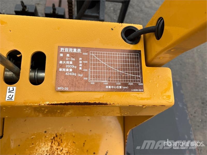 Morooka MFD-20 2000 kg Tracked Forklift شاحنات ذات رافعات شوكية - أخرى