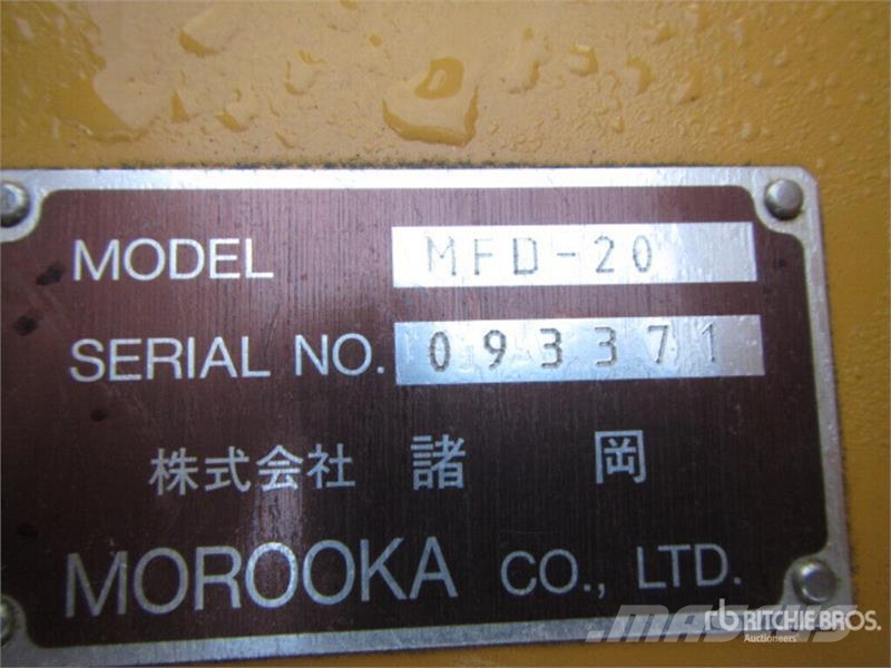Morooka MFD-20 2000 kg Tracked Forklift Kahveltõstukid - muud