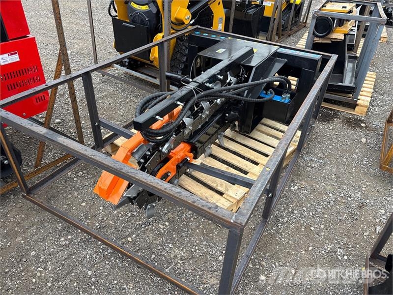  Mower King ECSSCT72 60 in Skid Steer Trencher (Unu Grabenfräse