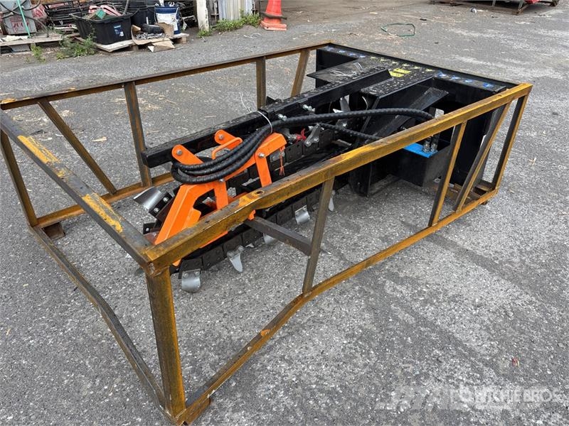 Mower King ECSSCT72 60 in Skid Steer Trencher (Unu Grabenfräse
