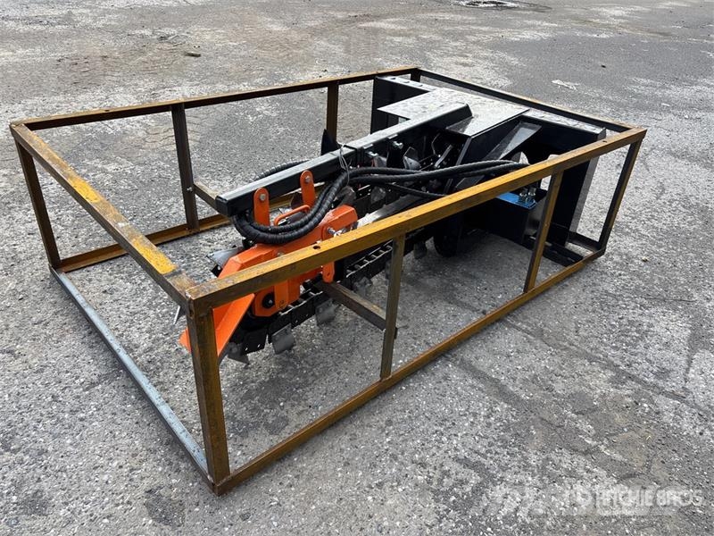 Mower King ECSSCT72 60 in Skid Steer Trencher (Unu Grabenfräse