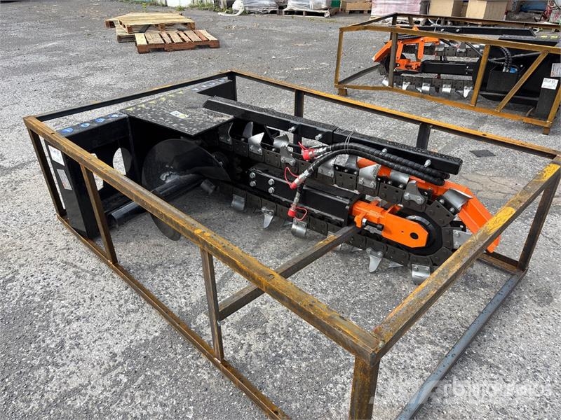 Mower King ECSSCT72 60 in Skid Steer Trencher (Unu Grabenfräse