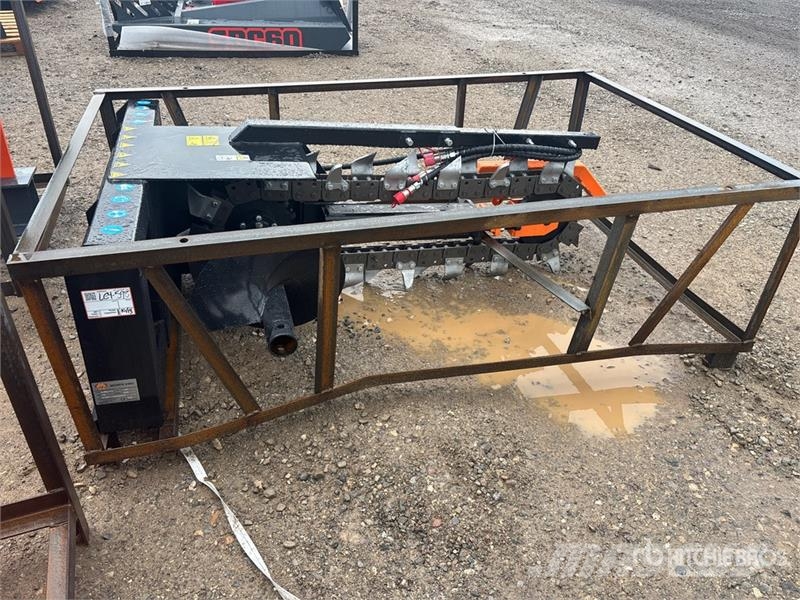  Mower King ECSSCT72 60 in Skid Steer Trencher (Unu Rovokopači freze za kanale Trenčeri
