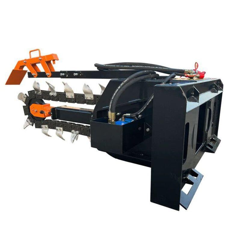 Mower King ECSSCT72 60 in Skid Steer Trencher (Unu Trancheuse