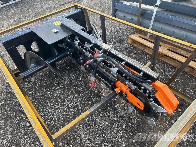  Mower King ECSSCT72 Skid Steer Trencher Freze za kopanje jarkov Trenčerji