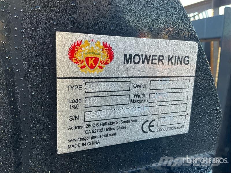 Mower King SPA84 84 in Skid Steer Dozer (Unused) Daske / noževi