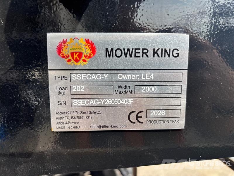 Mower King SSECAG-Y Skid Steer Auger (Unused) Bohrer