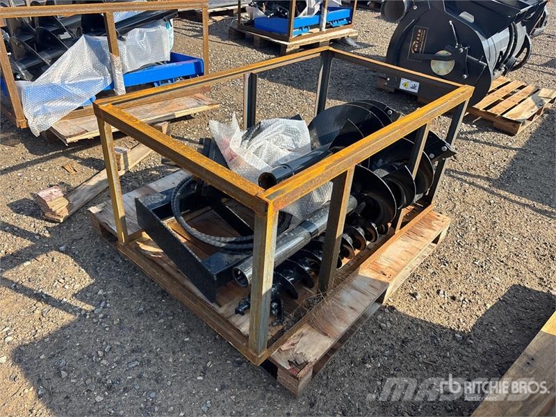 Mower King SSECAG-Y Skid Steer Auger (Unused) Perfuradoras