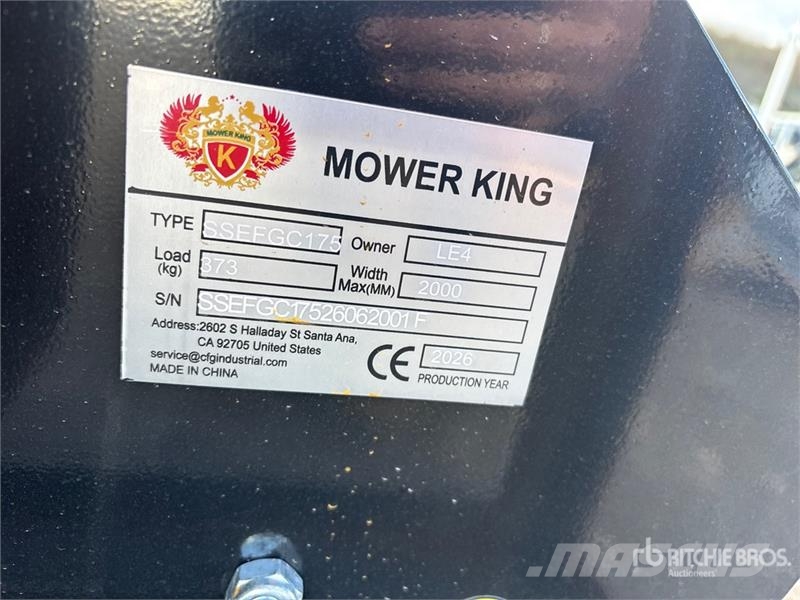  Mower King SSEFGC175 77 in Skid Steer Flail  (Unus Kosilnice