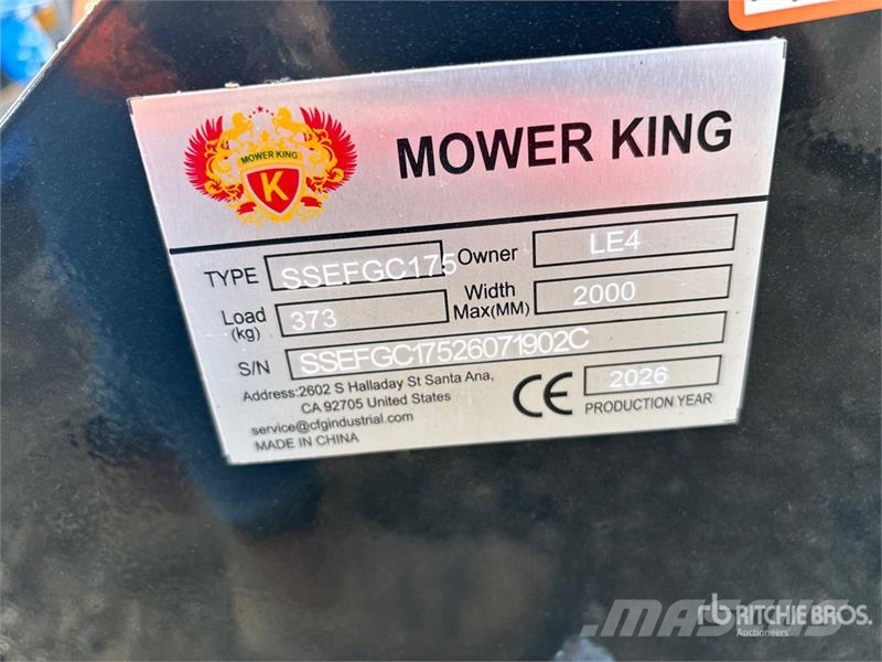 Mower King SSEFGC175 77 in Skid Steer Flail (Unus Mowers