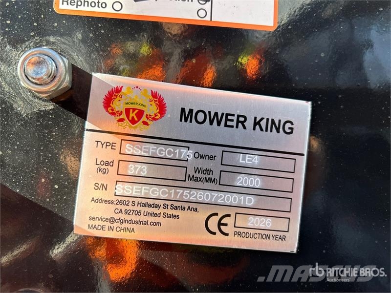 Mower King SSEFGC175 77 in Skid Steer Flail (Unus Mowers