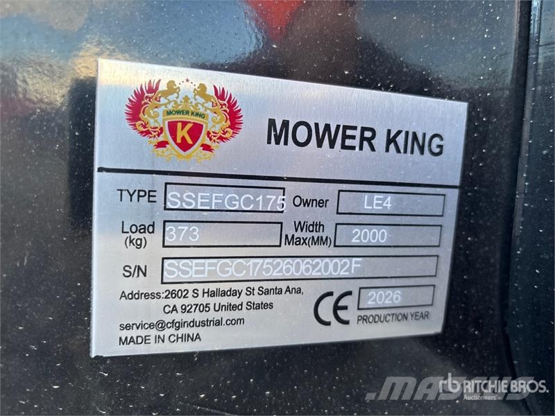  Mower King SSEFGC175 77 in Skid Steer Flail  (Unus Kosilnice