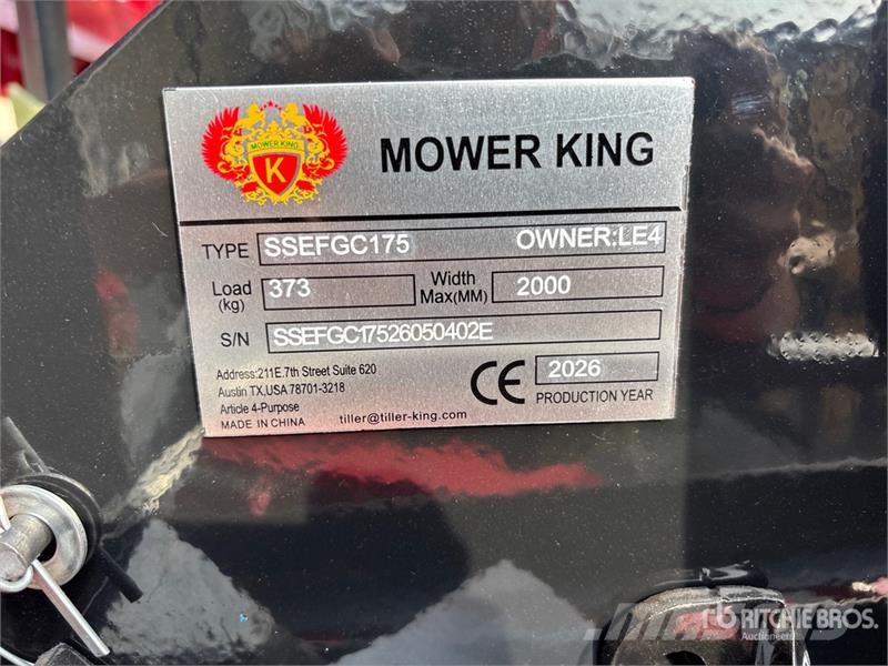Mower King SSEFGC175 77 in Skid Steer Flail (Unus Косилки