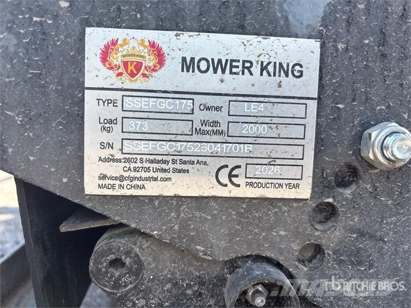 Mower King SSEFGC175 77 in Skid Steer Flail (Unus Косилки