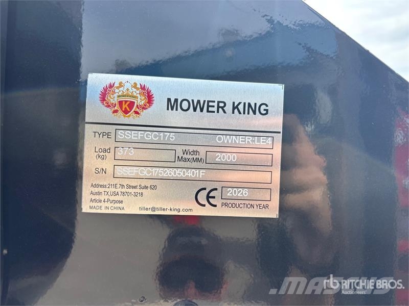 Mower King SSEFGC175 77 in Skid Steer Flail (Unus Косилки
