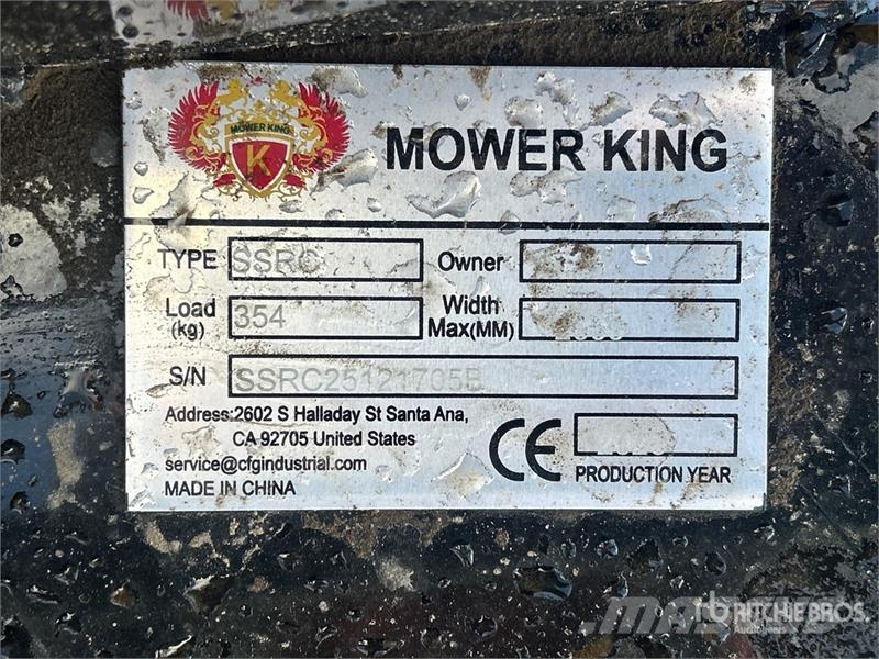 Mower King SSRC 72 in Skid Steer Brush Cutter (Unu Kosilice sa postoljem za vuču