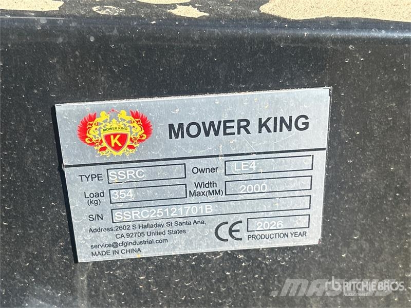 Mower King SSRC 72 in Skid Steer Brush Cutter (Unu Kosilice sa postoljem za vuču