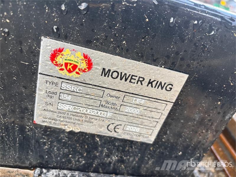  Mower King SSRC 72 in Skid Steer Brush Cutter (Unu ماكينات جز العشب