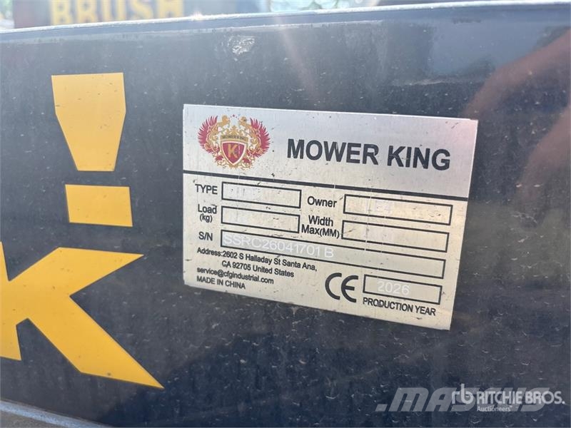  Mower King SSRC 77 in Skid Steer Brush Cutter (Unu ماكينات جز العشب