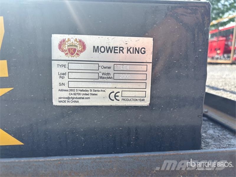 Mower King SSRC 77 in Skid Steer Brush Cutter (Unu ماكينات جز العشب