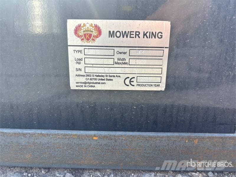  Mower King SSRC 77 in Skid Steer Brush Cutter (Unu ماكينات جز العشب