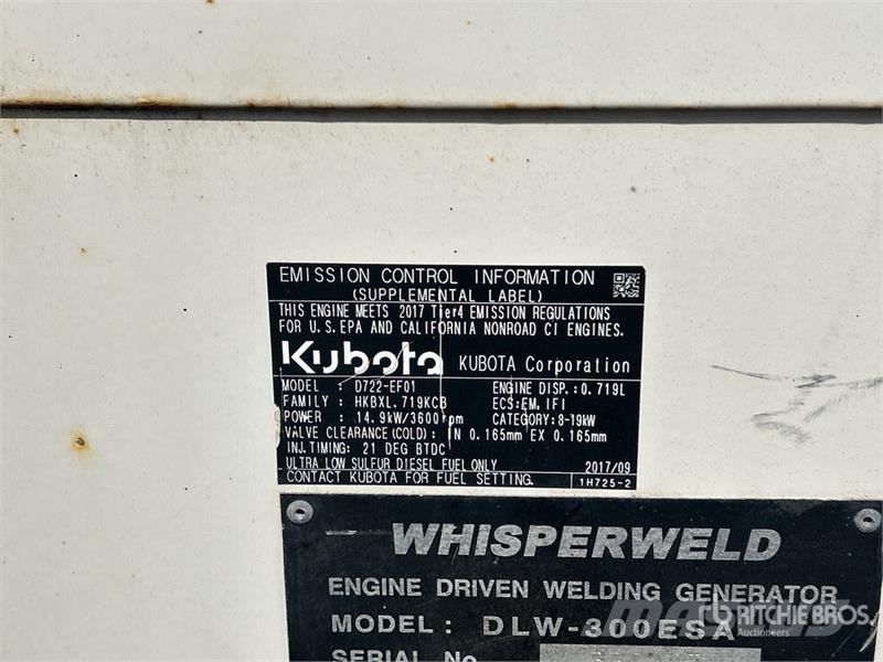 MQ DLW300ESA1 280 A Engine Driven Welder Lasapparaten