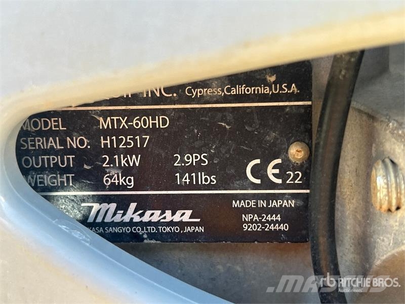MQ MTX60HD Jumping Jack Tamper Stampers