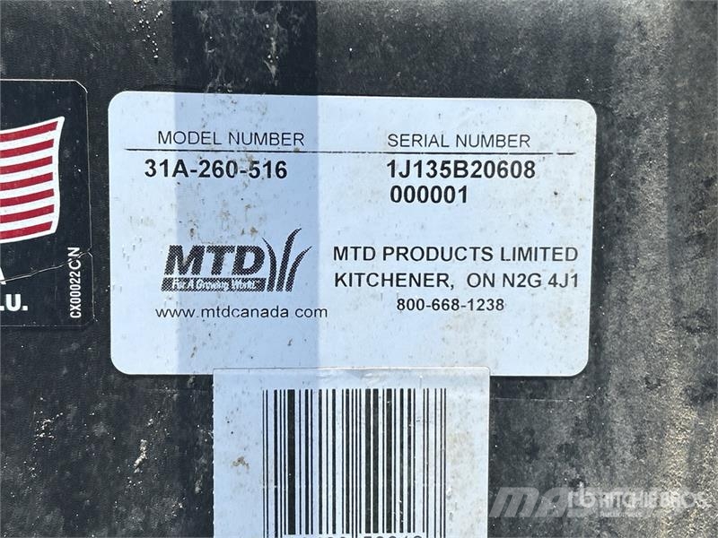 MTD 21 in 1 Way Snow Blower Sniega metēji