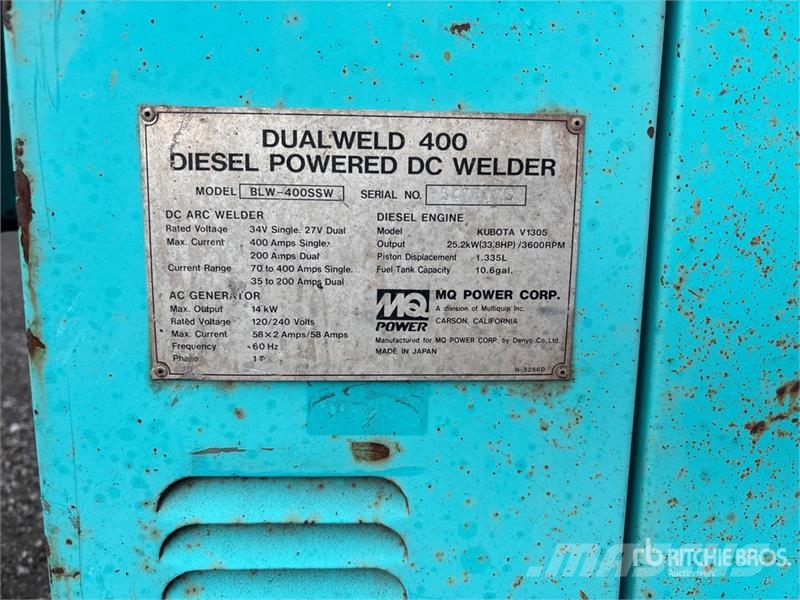MultiQuip BLW-400SSW Lasapparaten