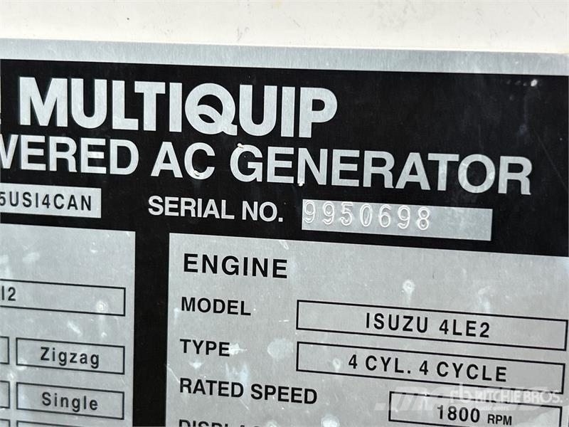 MultiQuip DCA25USI4CAN Dizel agregati