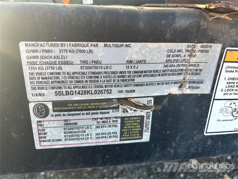 MultiQuip DCA70SSIU4F Mobile Generator Set Diesel Generatoren