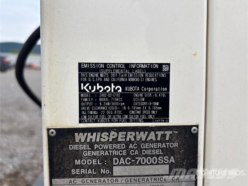 MultiQuip MLTDAC7 6 kW Light Tower أبراج خفيفة