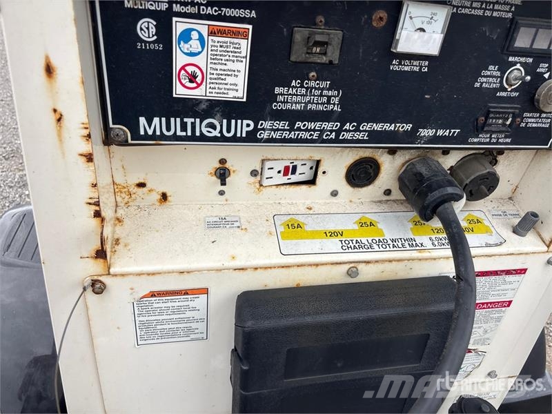 MultiQuip MLTDAC7 6 kW Light Tower أبراج خفيفة