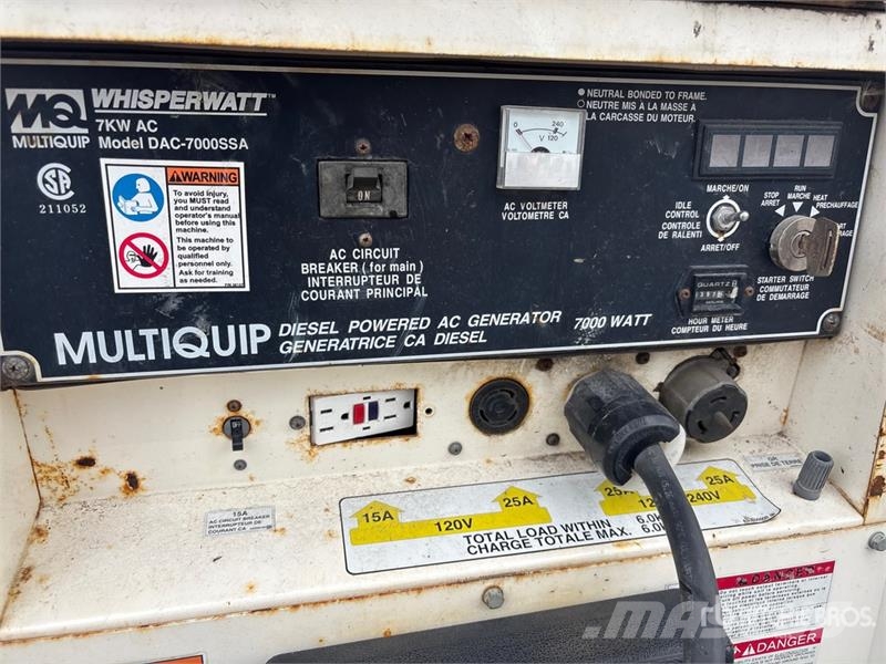 MultiQuip MLTDAC7 6 kW Light Tower أبراج خفيفة