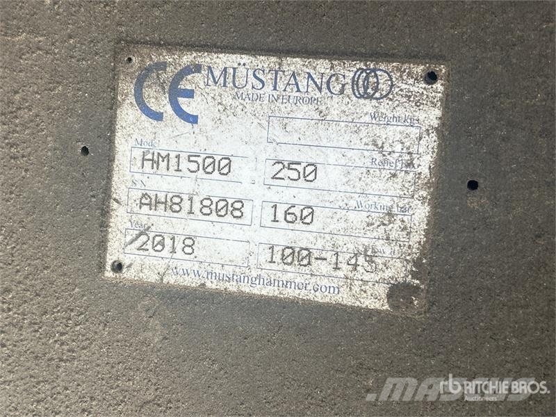 Mustang HM1500 مطارق / كسارات