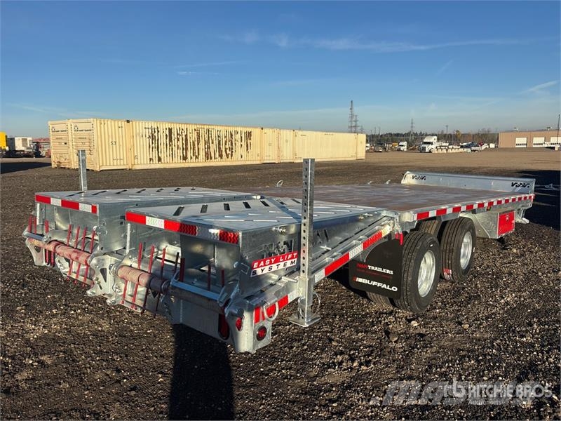 N & Trailers 25 ft T/A Equipment Trailer (Unused) Járműszállító pótkocsik