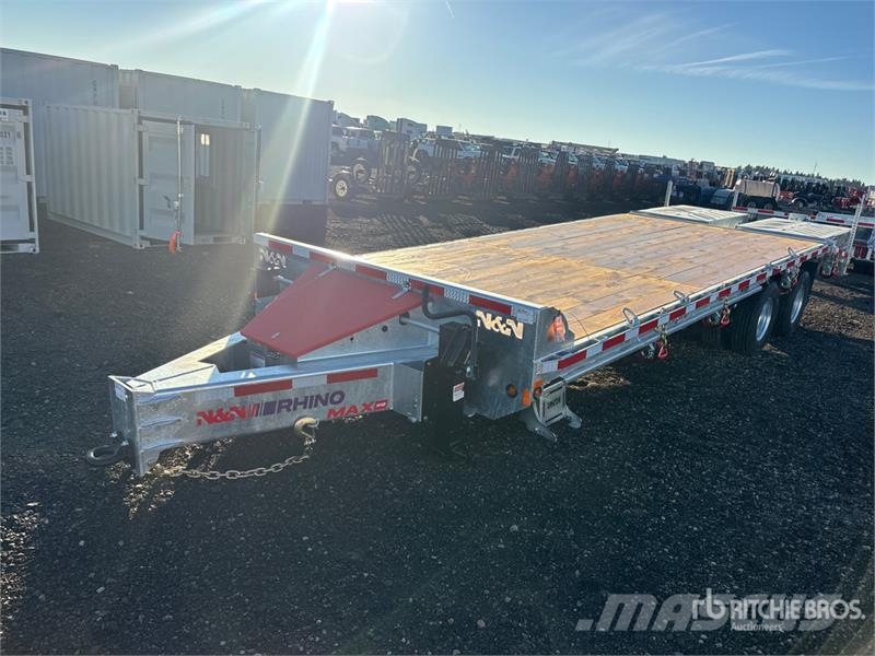 N & Trailers 25 ft T/A Equipment Trailer (Unused) Járműszállító pótkocsik