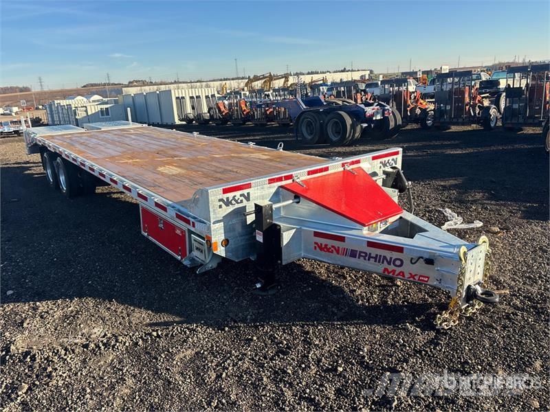N & Trailers 30 ft T/A Equipment Trailer (Unused) Járműszállító pótkocsik