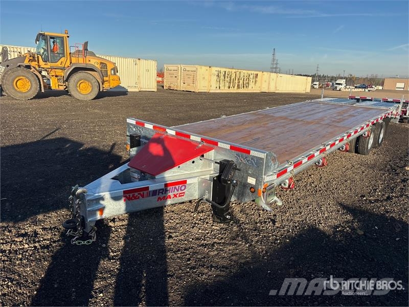 N & Trailers 30 ft T/A Equipment Trailer (Unused) Járműszállító pótkocsik