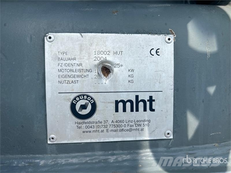 Neuson MHT 20002 HVY Track Harvester Muut metsäkoneet