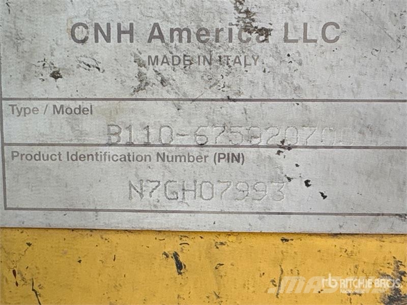 New Holland B110 4x4 Backhoe Loader Baggerlader