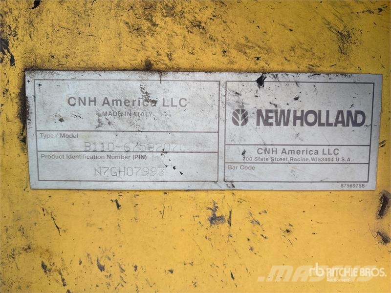 New Holland B110 4x4 Backhoe Loader Baggerlader