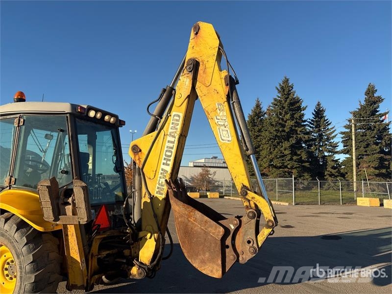 New Holland B110 4x4 Backhoe Loader Baggerlader