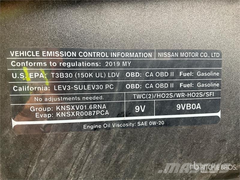 Nissan REBUILT Kicks SR 2WD SUV Sõiduautod