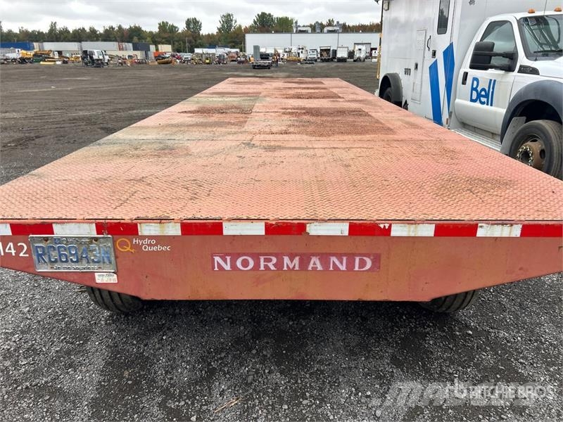 Normand Quad/A 30 ft Bale Wagon Bale trailers
